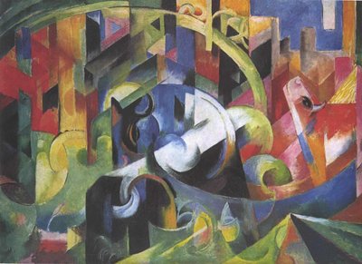 Cattle by Franz Marc
